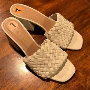 White sandals T.J.MAXX